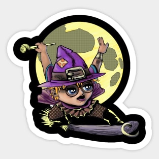 Chibi Witch Sticker